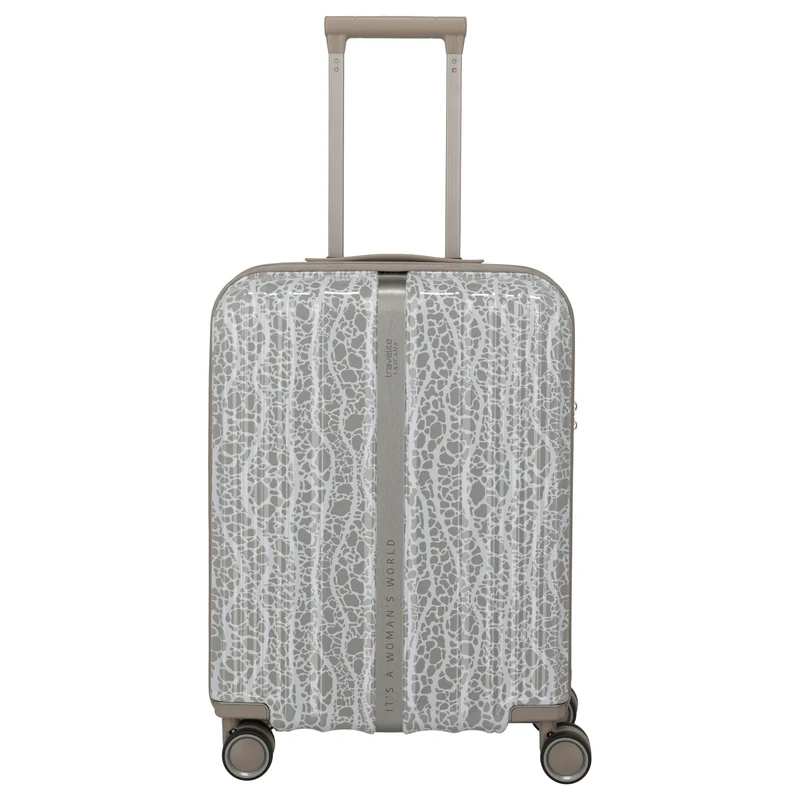 Travelite LASCANA Edition - 4-Rollen-Kabinentrolley 55 cm (champagne)