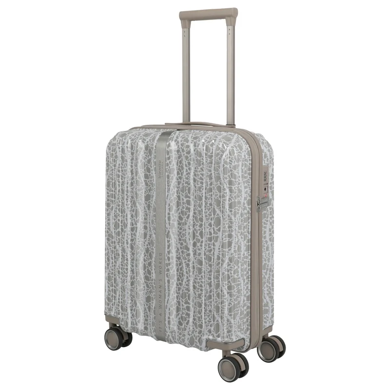 Travelite LASCANA Edition - 4-Rollen-Kabinentrolley 55 cm (champagne)