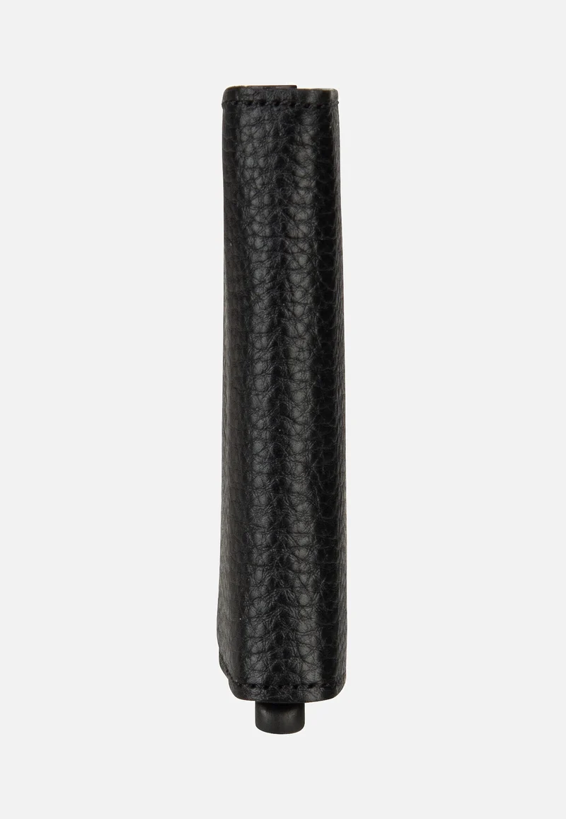 Slimwallet Veg Tanned Black-Black - Portemonnaie