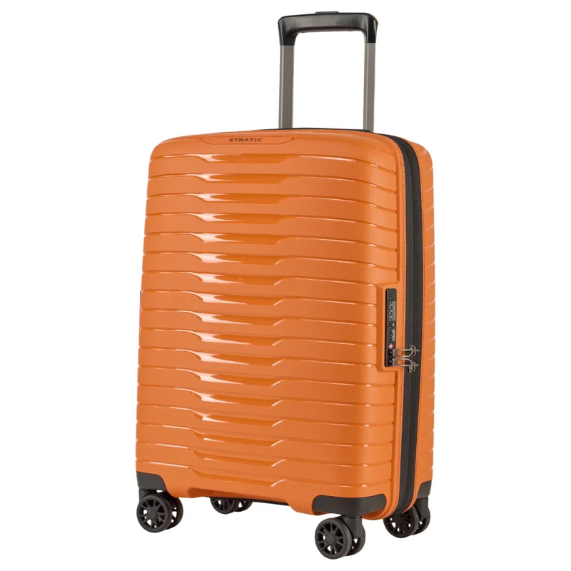 Stratic Novium SL - 4-Rollen-Kabinentrolley 55 cm erw. (rosso clay)