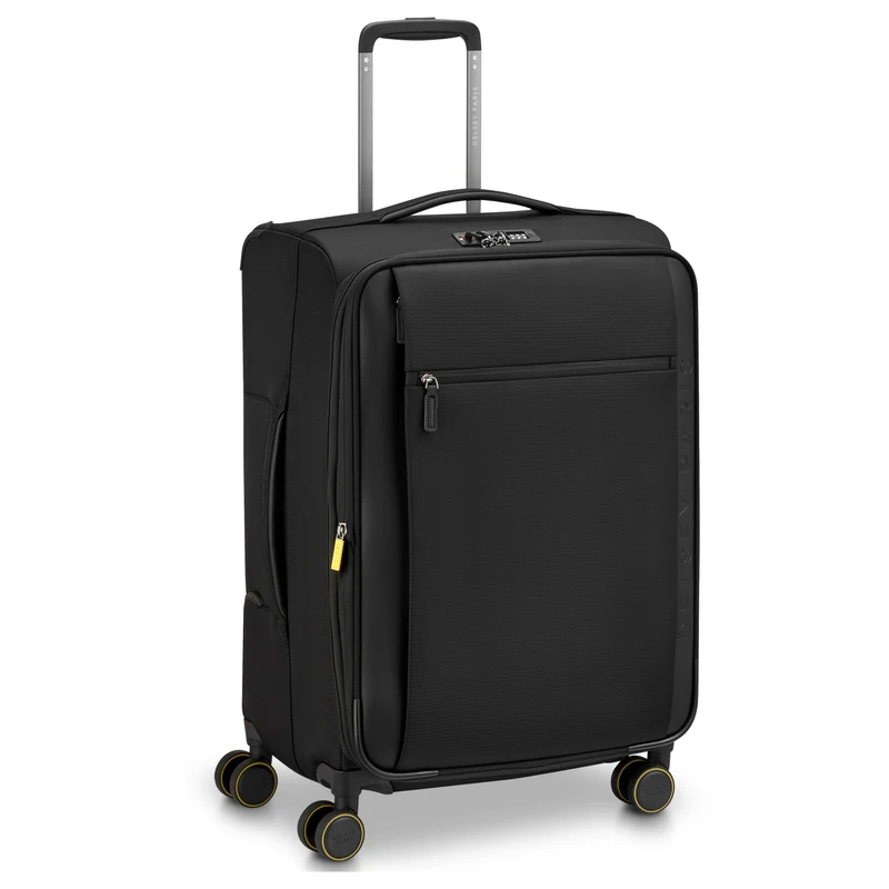 Delsey Paris Montmartre 3 - 4-Rollen-Trolley 66 cm erw. (schwarz)