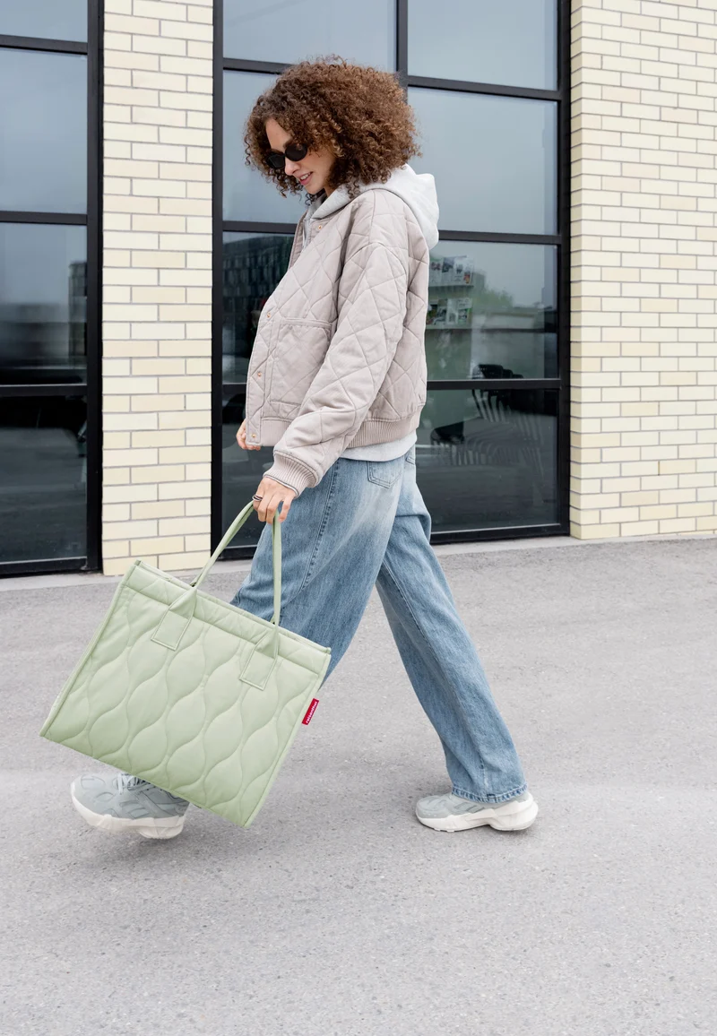 Daily Shopper Puffer Iced Matcha - Tote Bag