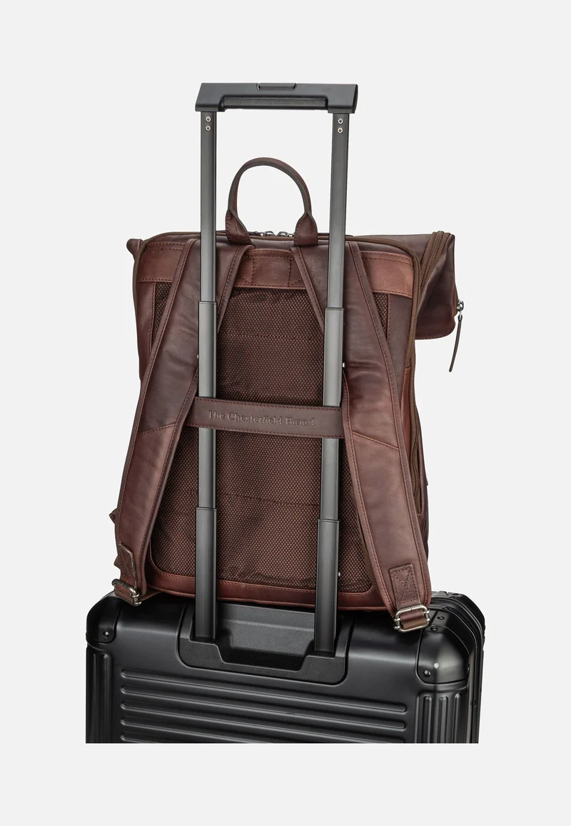 Savona 0322 Brown - Rolltop Rucksack