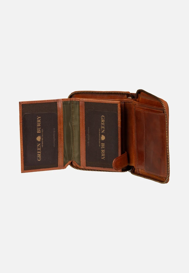 Newport Rv-Damenbörse Rfid Caramel - Portemonnaie