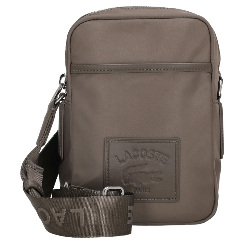 Lacoste Vertical Camera Bag - Umhängetasche 22 cm (morel)