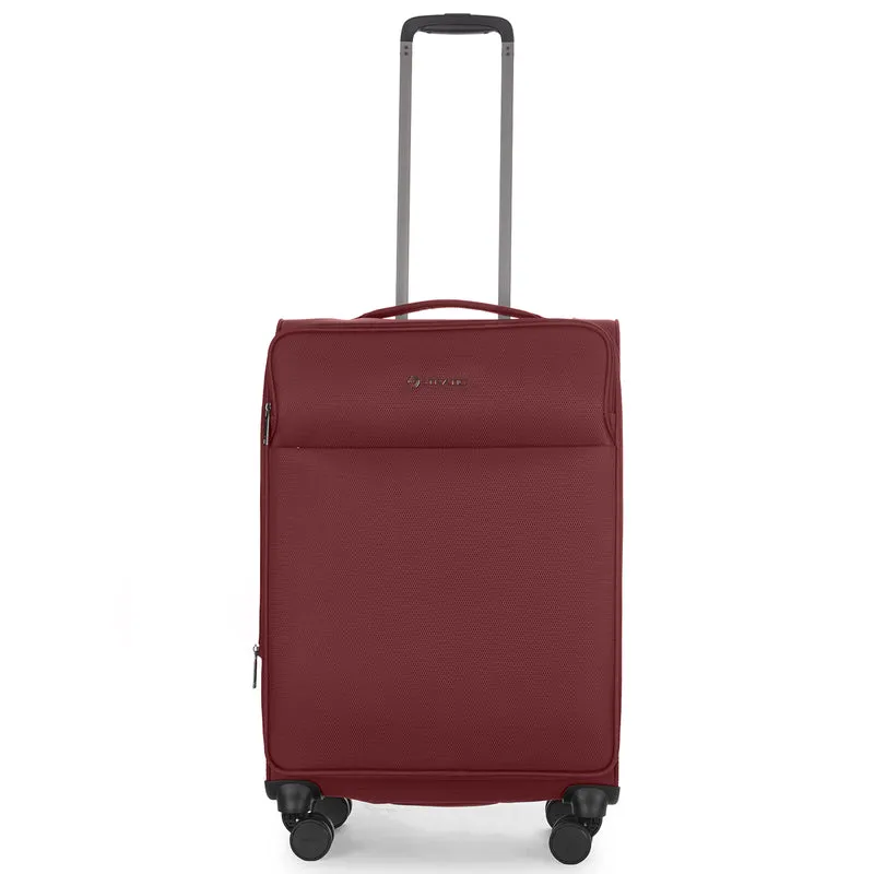 Stratic Light + -4-Rollen-Trolley 68 cm erw. (dark red)
