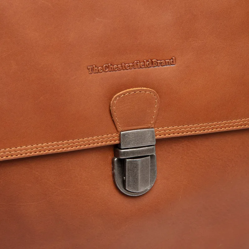The Chesterfield Brand Angera Leather Cognac Shoulder Bag C48.136431