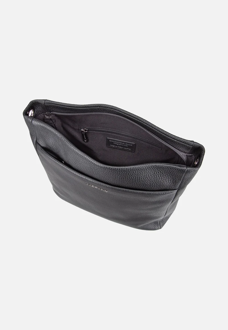 Mellow Leather Large FZT04 Nero - Crossbody Bag