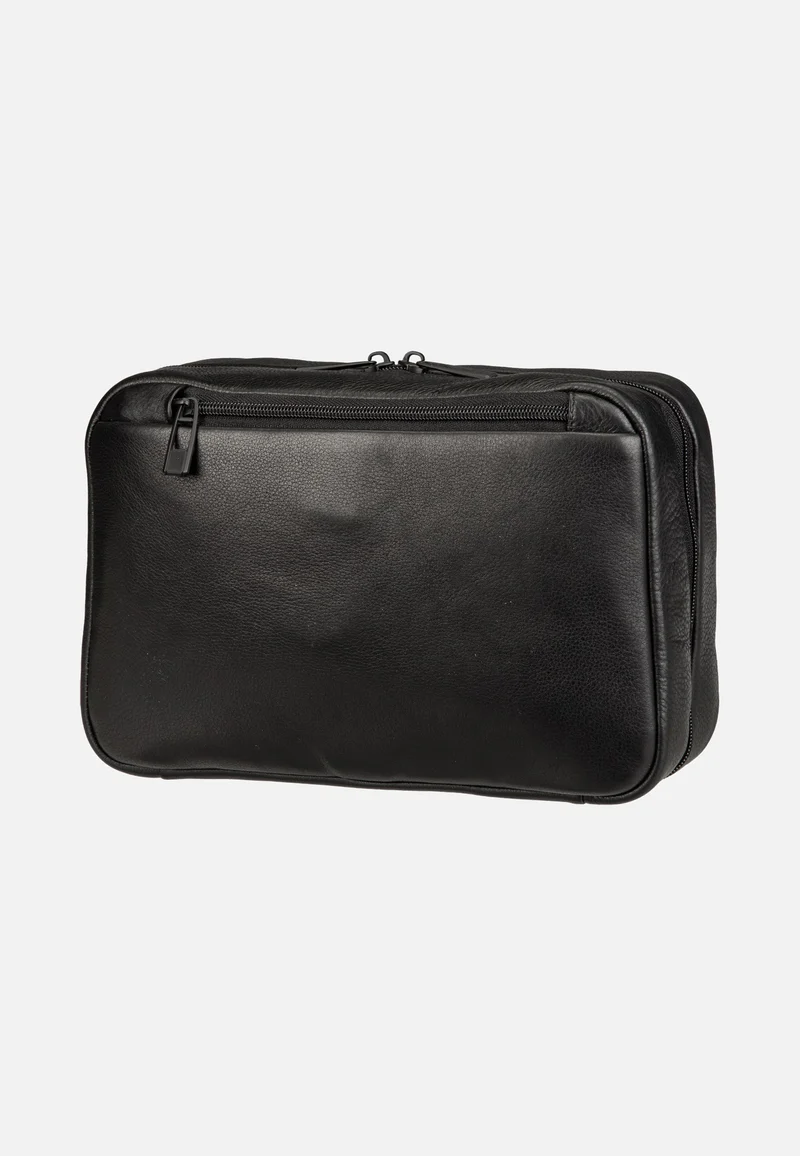 Roadster Leather Evo Washbag Black - Kulturbeutel