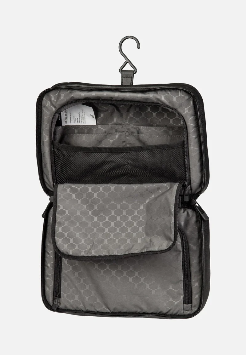 Roadster Leather Evo Washbag Black - Kulturbeutel
