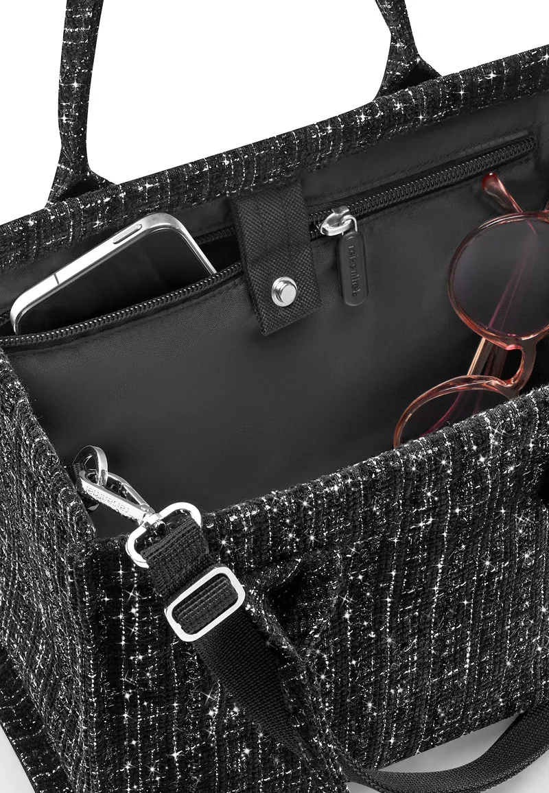 Daily Shopper XS Bouclé Black - Tote Bag