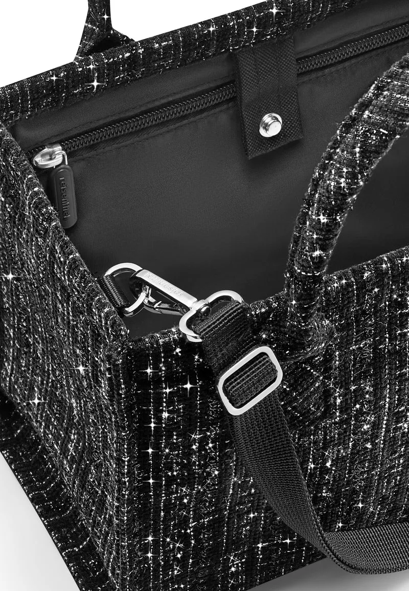 Daily Shopper XS Bouclé Black - Tote Bag