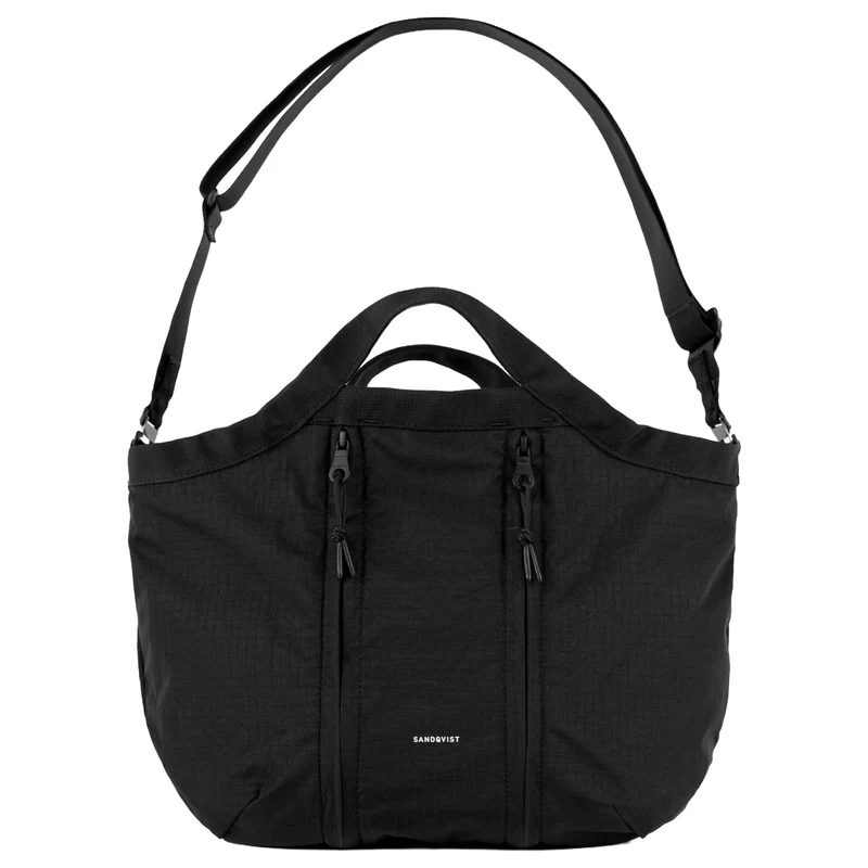 Sandqvist Grid Expandable - Umhängetasche erw. (black)