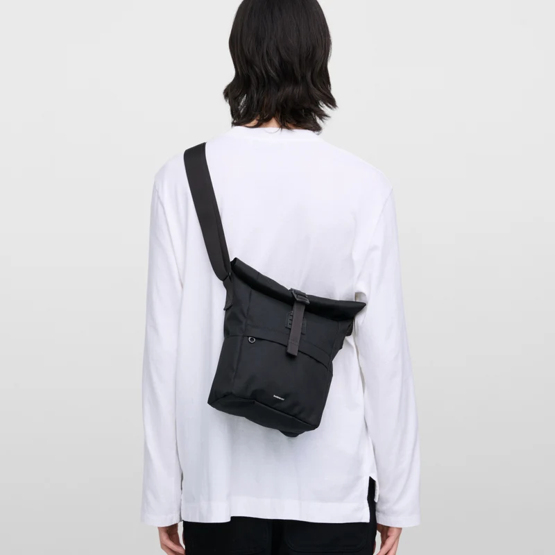 Sandqvist Icon Sacoche - Umhängetasche 37 cm (black)