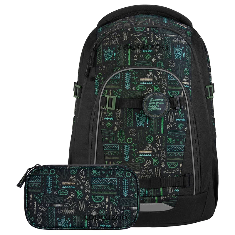 Coocazoo Mate - Schulrucksack-Set 3tlg. Humedica 48 cm (Free Spirit)