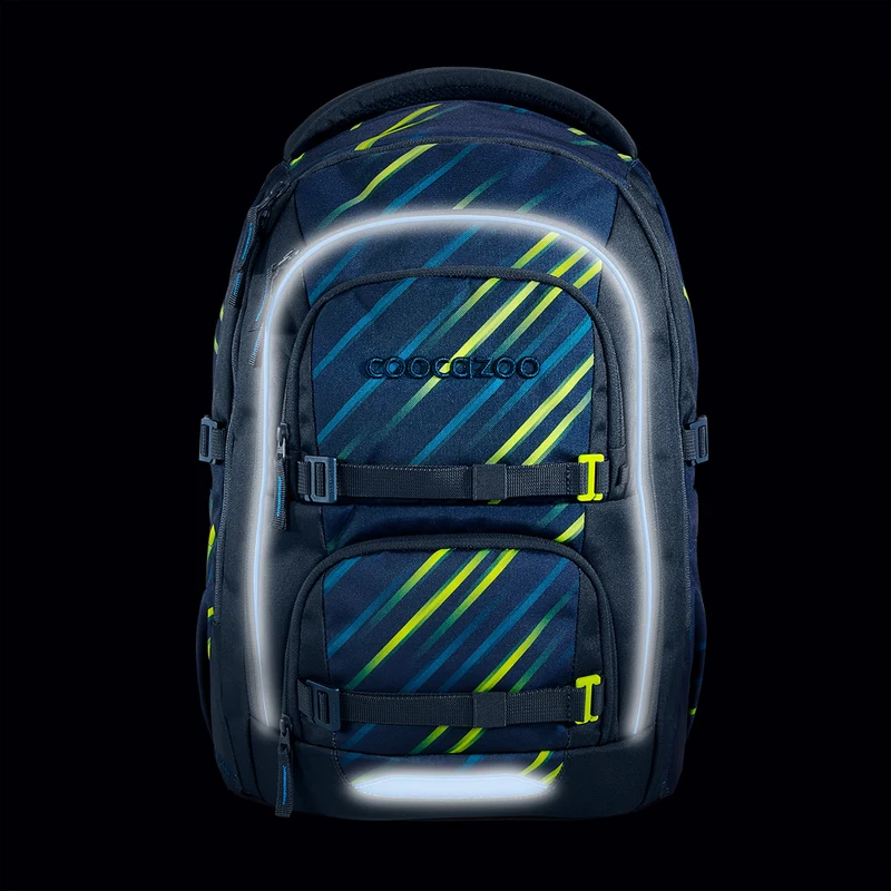 Coocazoo Porter - Schulrucksack 44 cm (Fast Lime)