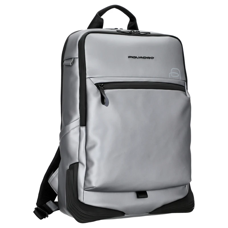 Piquadro Backpack - Rucksack 15.6" 43 cm (silver/black)