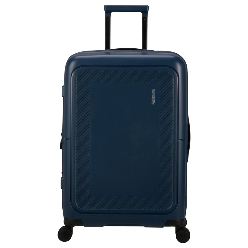 American Tourister Dashpop - 4-Rollen-Trolley 67 cm erw. (blau)
