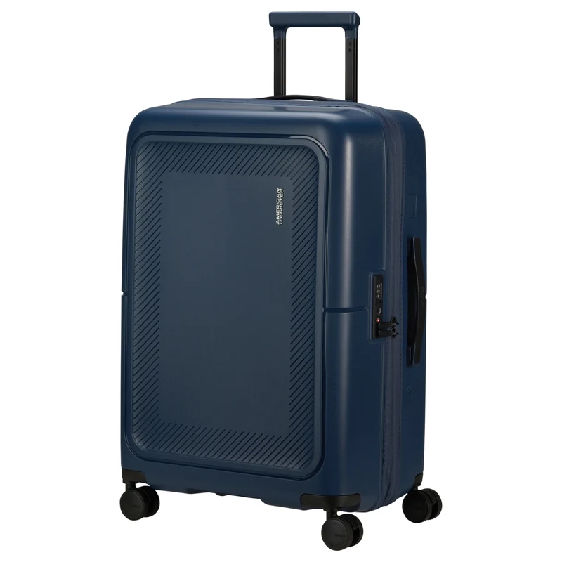 American Tourister Dashpop - 4-Rollen-Trolley 67 cm erw. (blau)