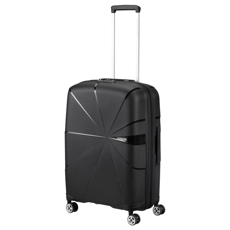 American Tourister Starvibe - 4-Rollen-Trolley 67 cm erw. (schwarz)