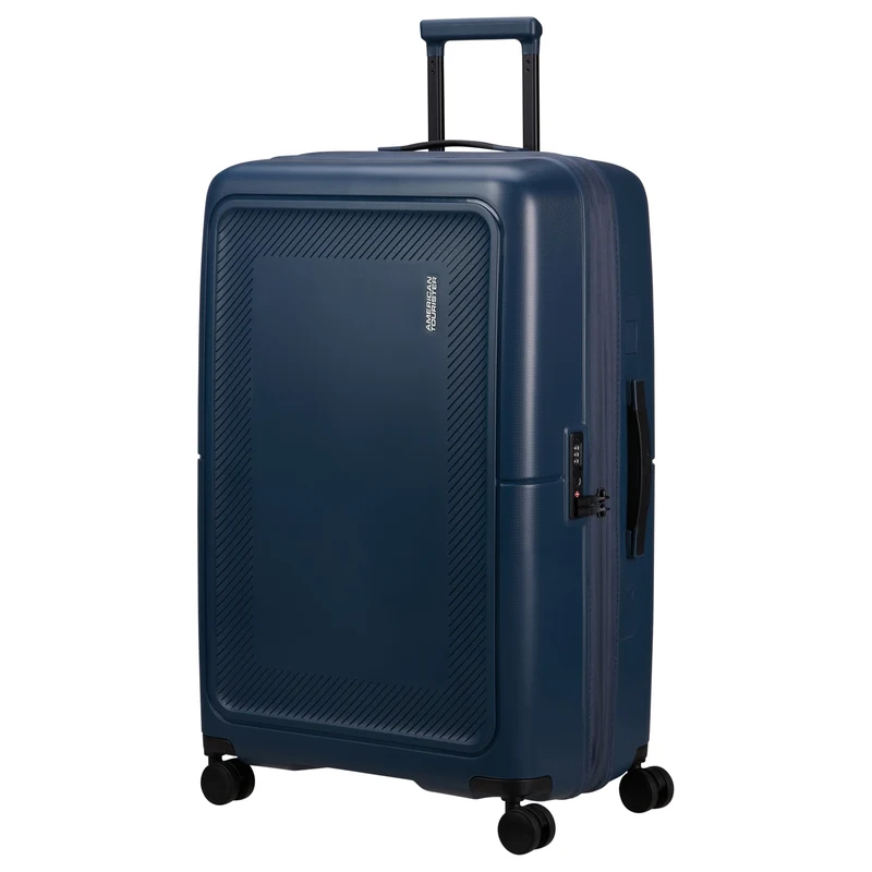 American Tourister Dashpop - 4-Rollen-Trolley 77 cm erw. (blau)