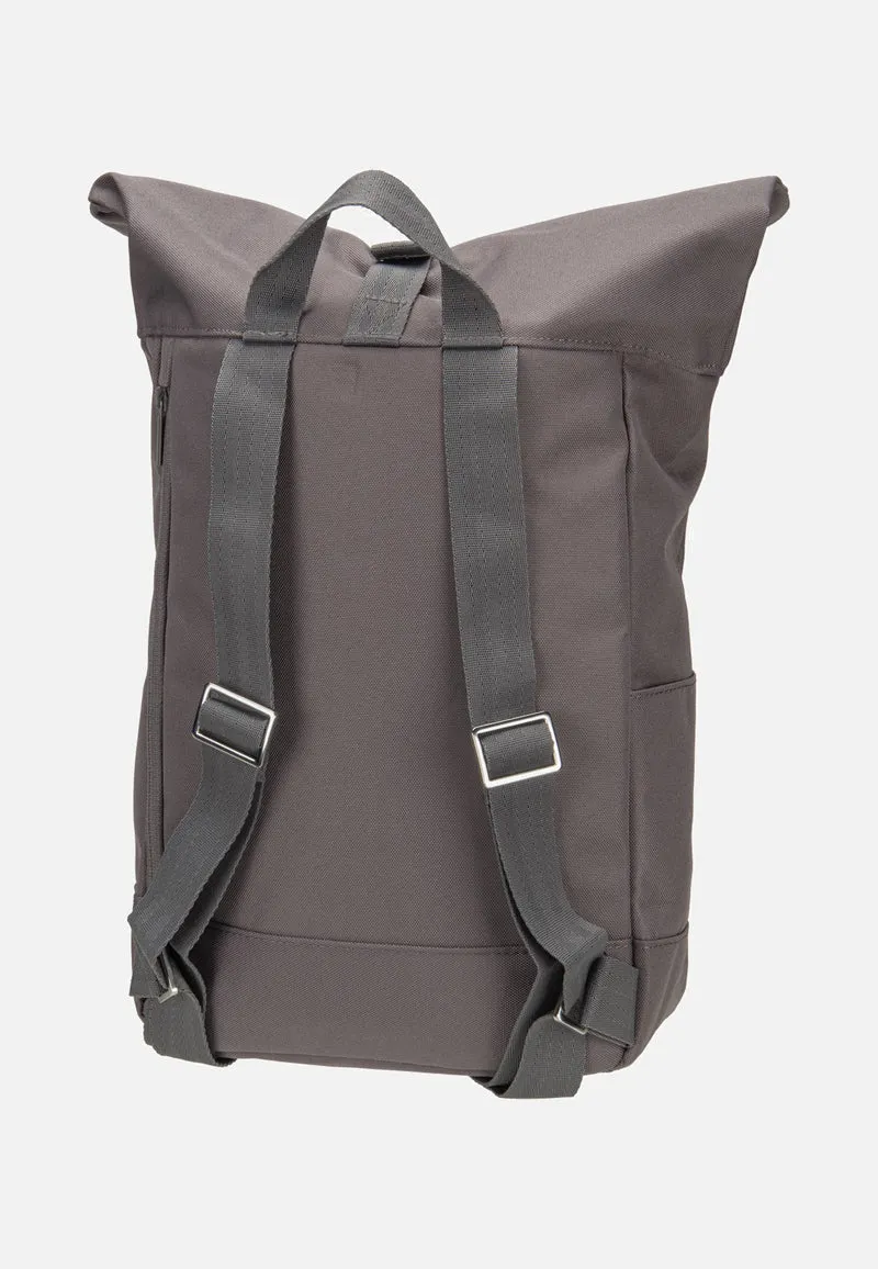 Robin Small Dark Grey - Rolltop Rucksack