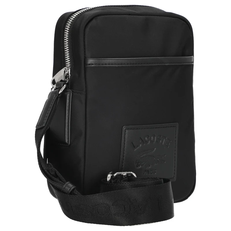 Lacoste Vertical Camera Bag - Umhängetasche 22 cm (black)