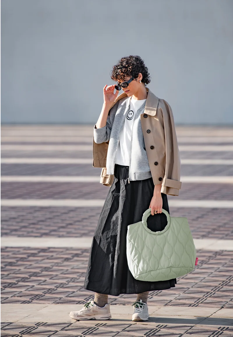 Loopbag Hobo Puffer Iced Matcha - Shopper