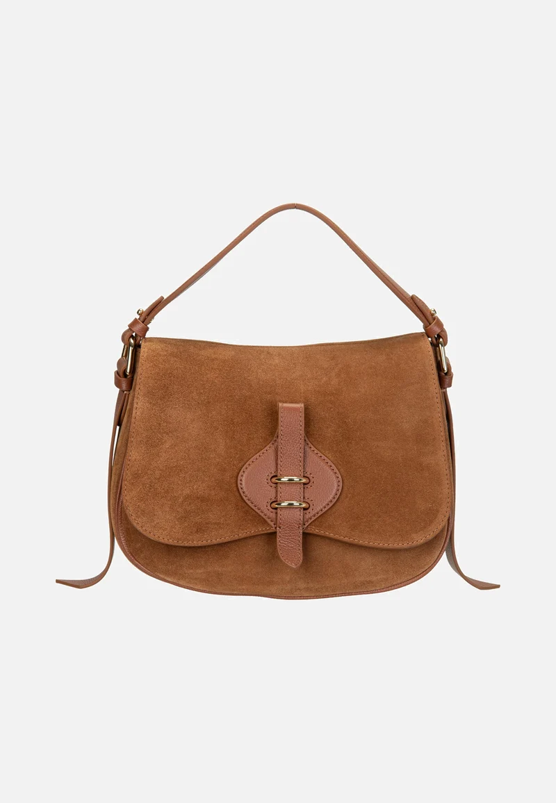 Coccinellemavery Suede Bi 1801 Cognac/Cognac - Crossbody Bag