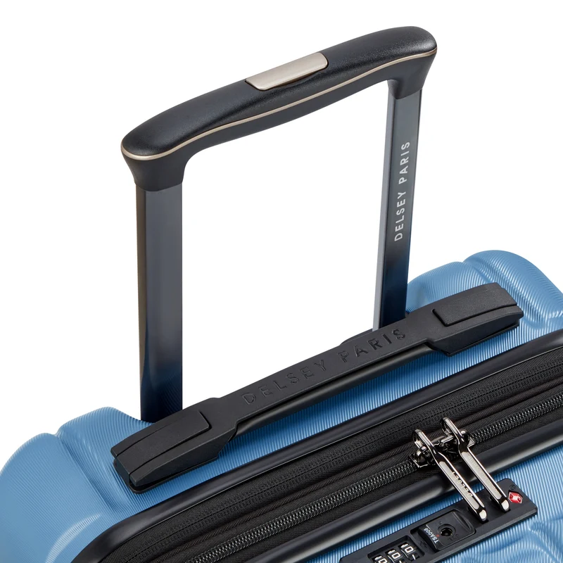 Delsey Paris Longitude - 4-Rollen-Kabinentrolley 55 cm erw. (hellblau)