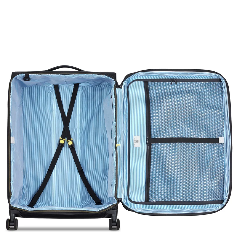 Delsey Paris Montmartre 3 - 4-Rollen-Trolley 82 cm erw. (schwarz)
