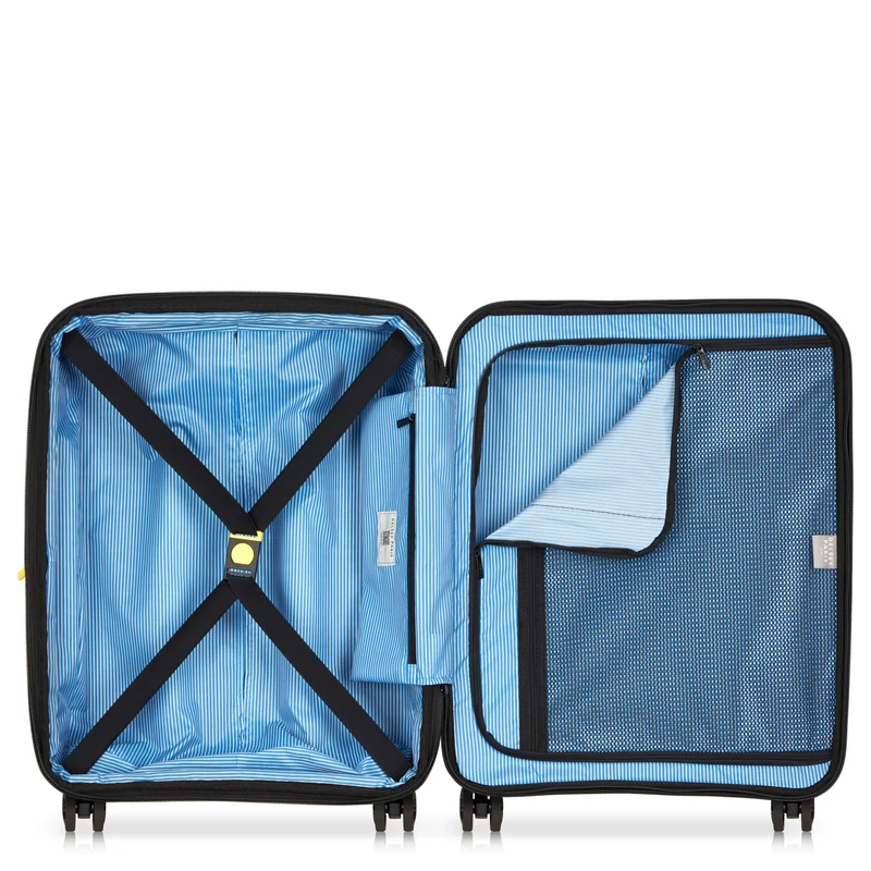 Delsey Paris Lutece SE - 4-Rollen-Kabinentrolley Slim 55 cm erw. (navy blue)