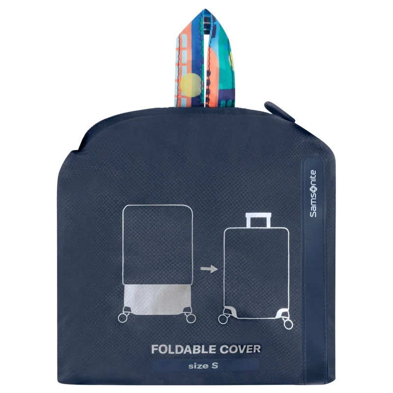 Samsonite Ta Revolution Foldable Kofferschutzhülle S - Regenhülle (city print)