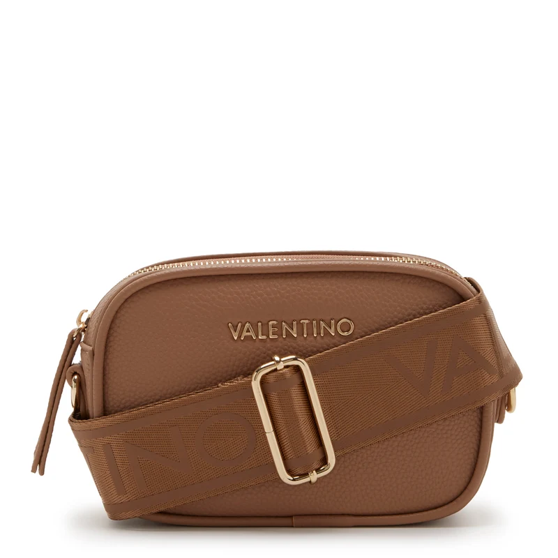Valentino Bags Miramar Beige Crossbody Bag VBS7UE01GBEIGE