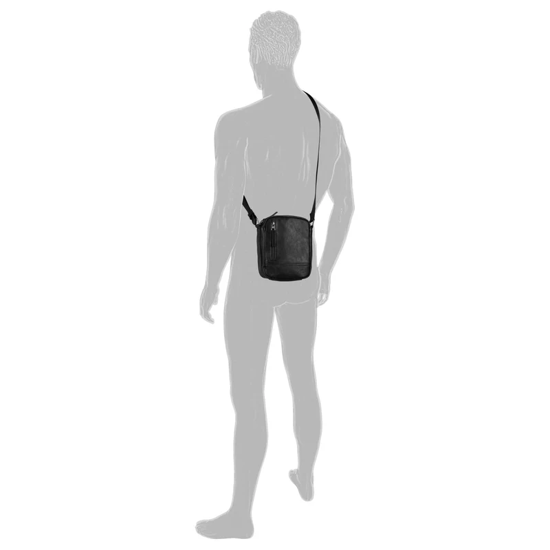 Camel Active Traces - Umhängetasche 21 cm (black)