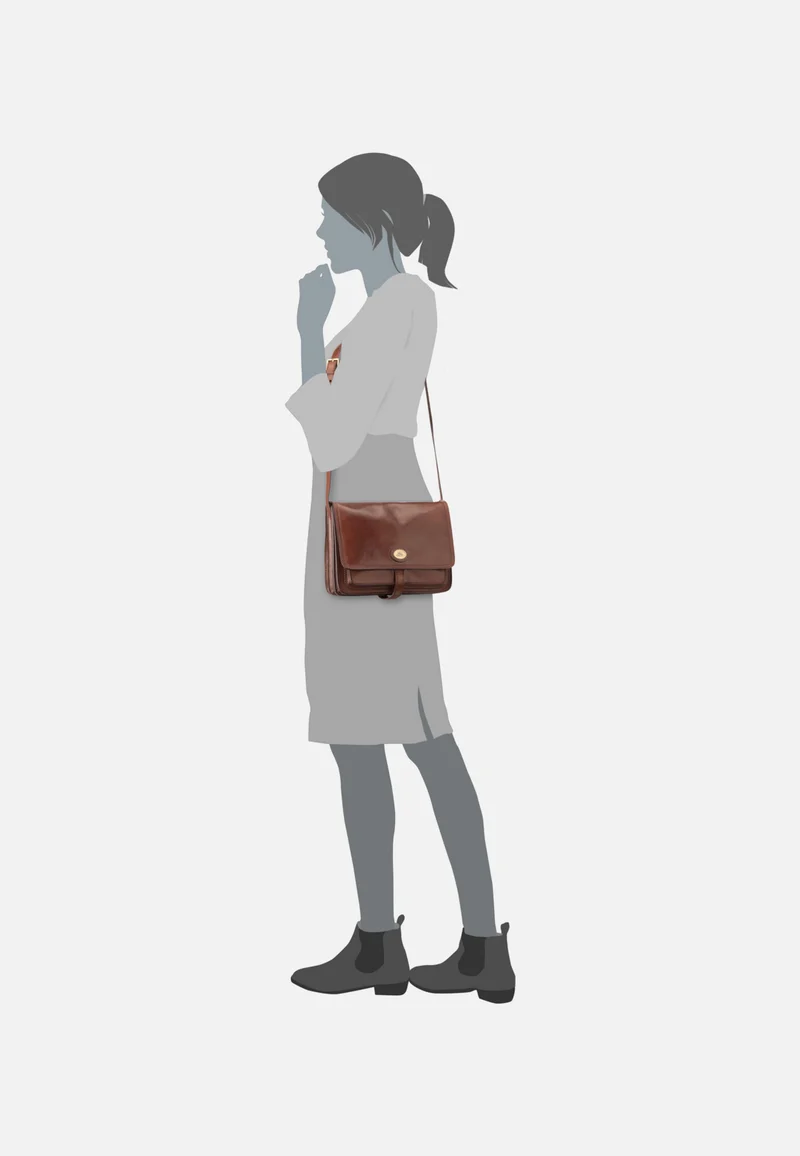 Story Donna 4182 Marrone - Crossbody Bag