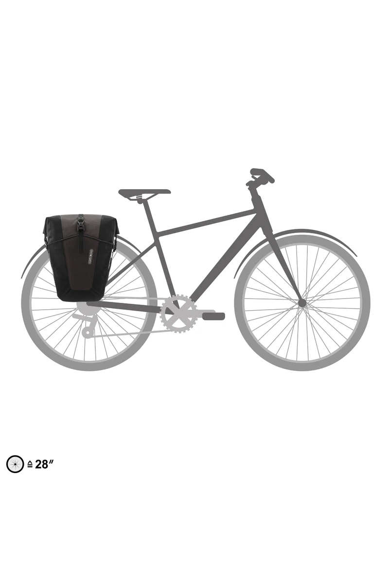 Back-Roller XL Plus QL2.2 Paar Granite-Black - Fahrradtasche