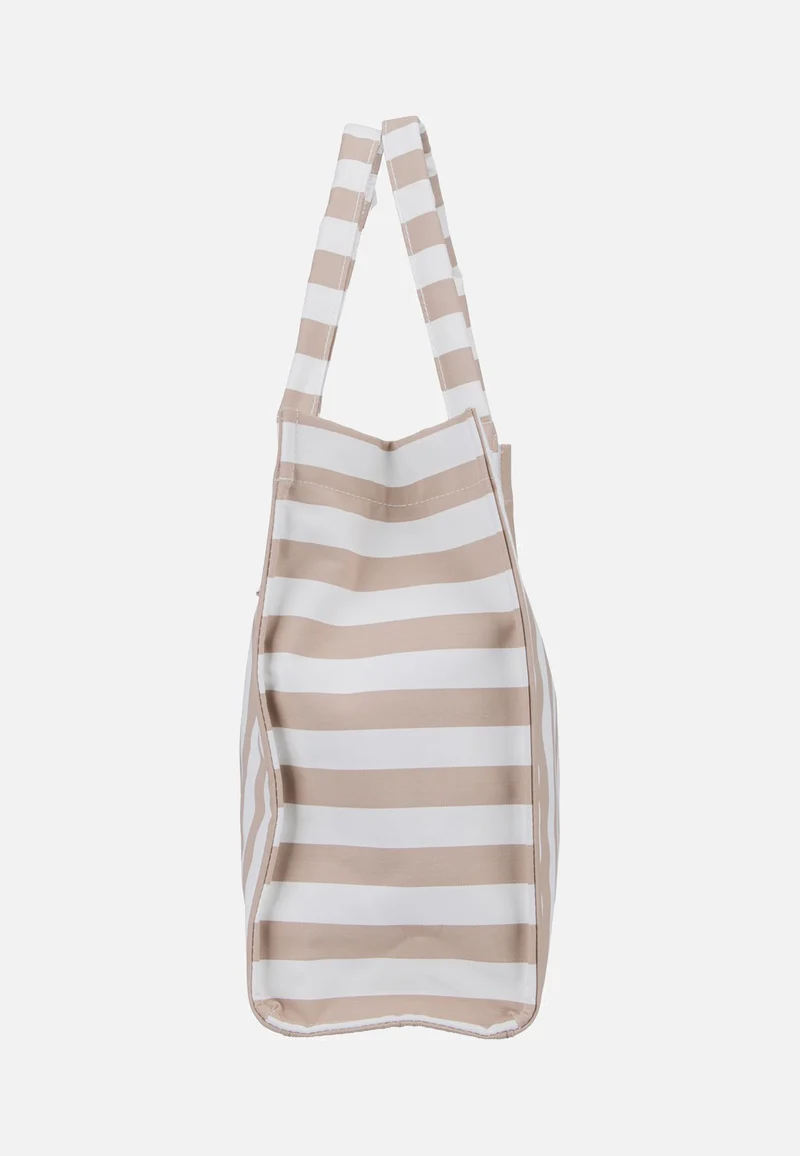Daily Shopper Summerstripes Coffee - Tote Bag