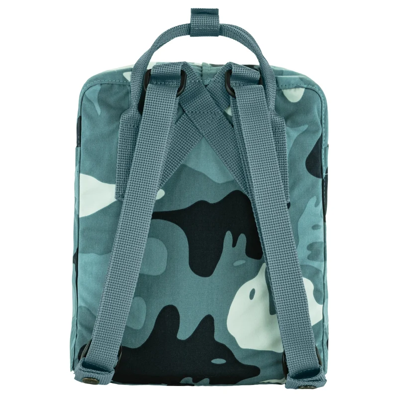 Fjällräven Kånken Graphics Mini - Rucksack 29 cm (nimbus blue-hidden animals)