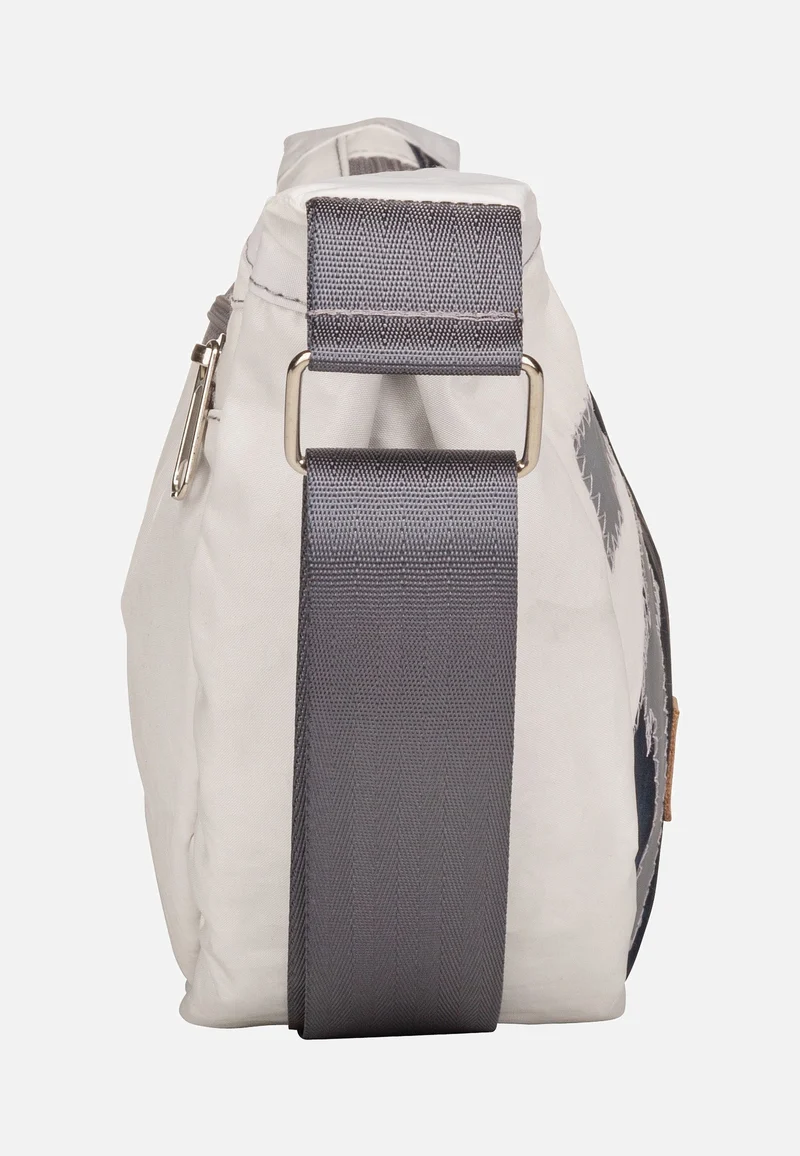 Roop Weiß/Blau mit grauer Zahl - Sling Bag