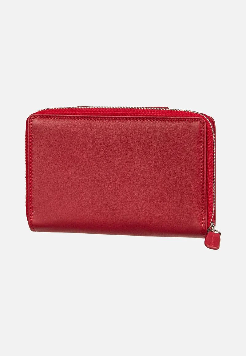 Golf RFID Zip-Wallet M 15Cs Red - Portemonnaie