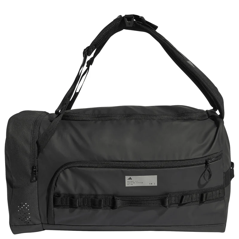 adidas Hybrid Duffle - Reisetasche (black/refsil)