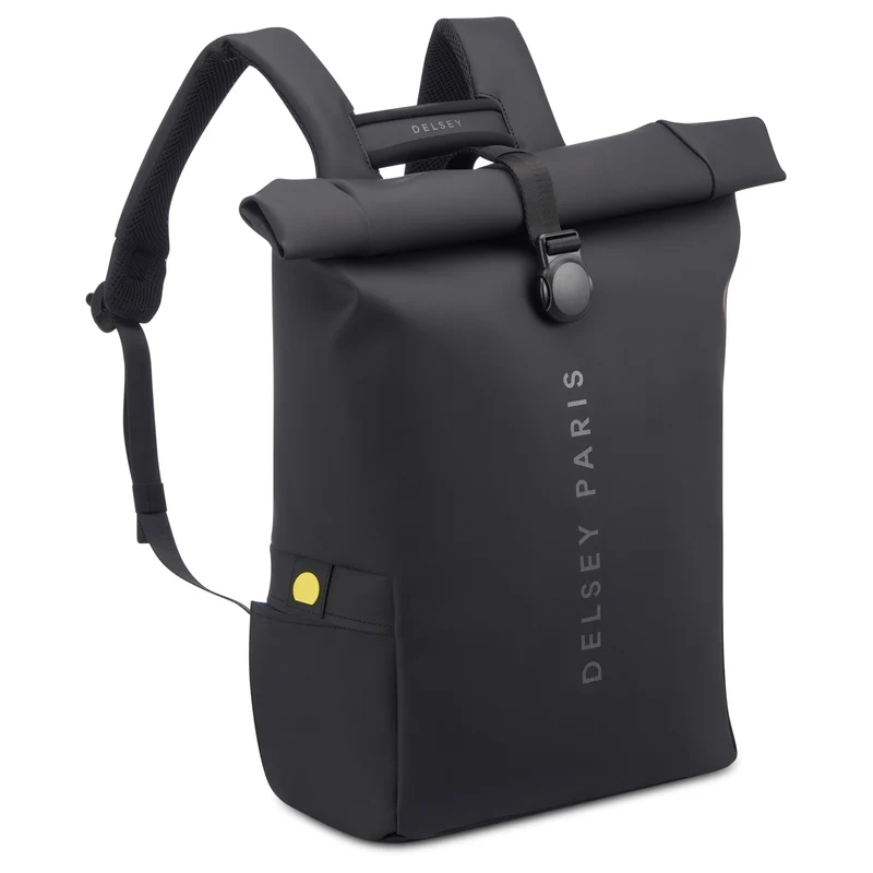 Delsey Paris Turenne Soft Rolltop - Rucksack 46 cm (schwarz)