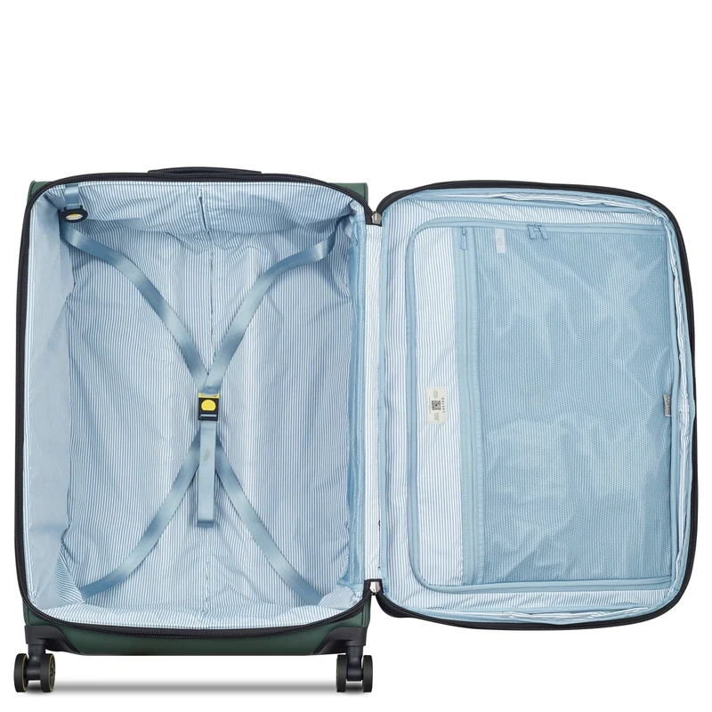 Delsey Paris Turenne Soft - 4-Rollen-Trolley 76 cm erw. (gruen)