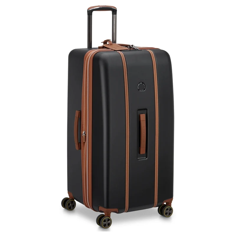 Delsey Paris Cadence Trunk - 4-Rollen-Trolley 80 cm erw. (schwarz)