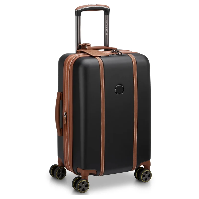 Delsey Paris Cadence - 4-Rollen-Kabinentrolley 55 cm erw. (schwarz)