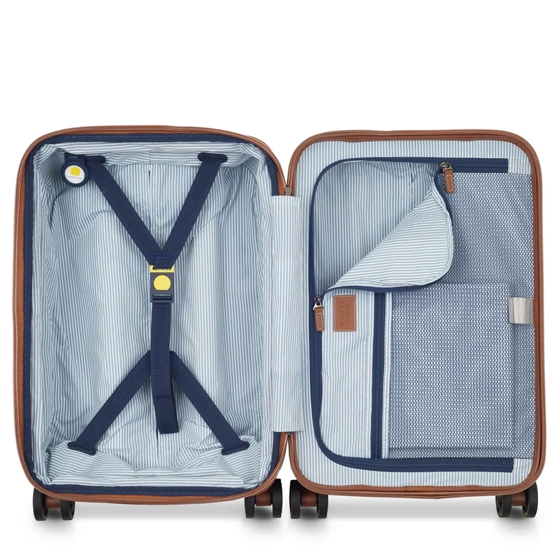 Delsey Paris Cadence - 4-Rollen-Kabinentrolley 55 cm erw. (schwarz)