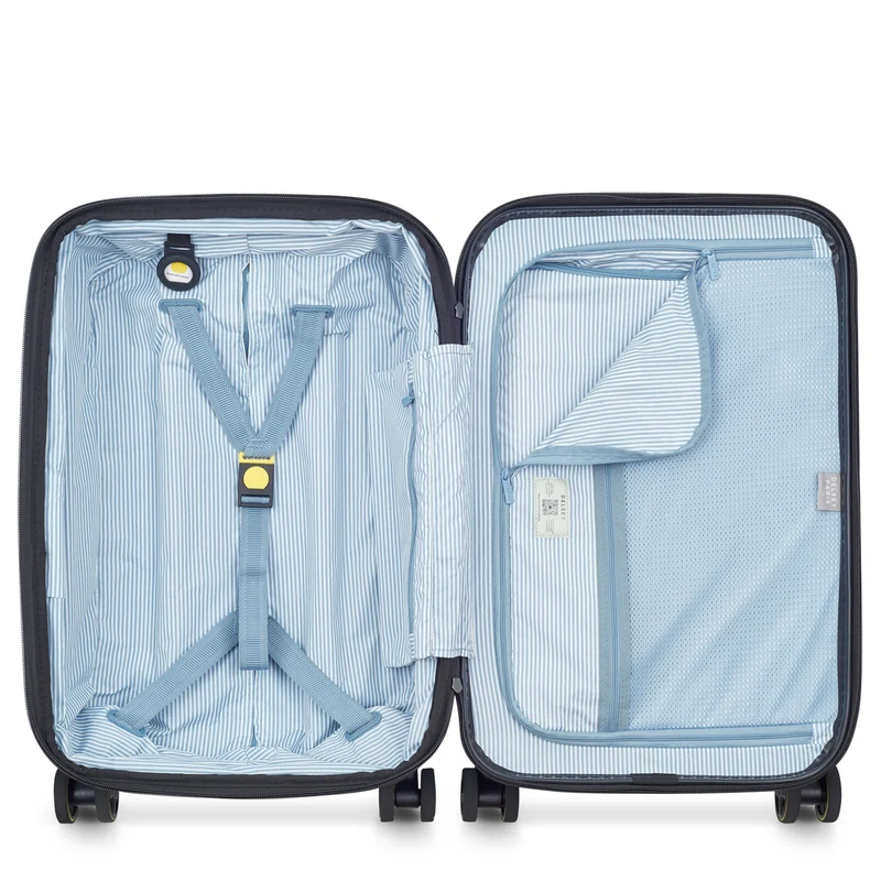 Delsey Paris Turenne 2.0 - 4-Rollen-Kabinentrolley mit Vortasche 55 cm USB erw. (backstein)