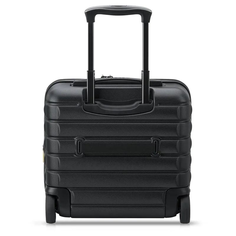 Delsey Paris Shadow 5.0 - 2-Rollen-Businesstrolley 38 cm erw. (schwarz)