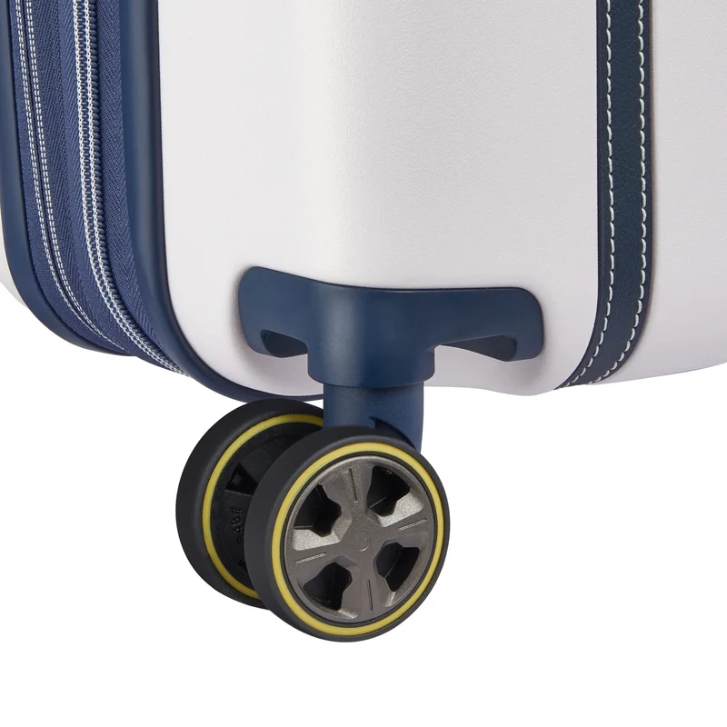 Delsey Paris Cadence - 4-Rollen-Kabinentrolley 55 cm erw. (elfenbein/blau)